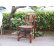 画像1: 古いオーク材チェア 椅子 アンティーク (1)