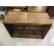 画像3: 昭和レトロ 古い木の収納棚 木箱 本棚 (3)