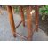 画像4: レトロ 木味良い 木製スツール 丸椅子 アンティークチェア (4)