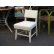 画像1: 白ペイントチェア イージーチェア 椅子 アンティーク (1)