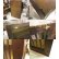 画像4: 昭和レトロ 古い木製本棚 無垢材 アンティーク (4)