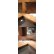 画像4: 昭和レトロ 横長の特大ガラス棚 食器棚 水屋箪笥 ゆらゆらガラス (4)