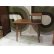 画像2: 昭和レトロ 木製サイドテーブル 机 (2)