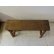 画像4: レトロ 古い木製ベンチ (4)