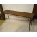 画像1: 古い鉄脚の横長一枚板テーブル 陳列台 アイアンレッグ (1)