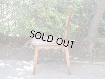 画像3: ツギハギ座面の木製チェア(2) 椅子
