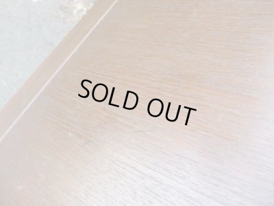 画像6: レトロなチーク材ローテーブル 座卓