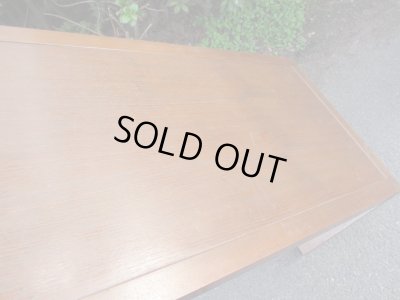 画像3: レトロなチーク材ローテーブル 座卓