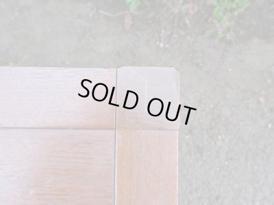 画像4: レトロなチーク材ローテーブル 座卓