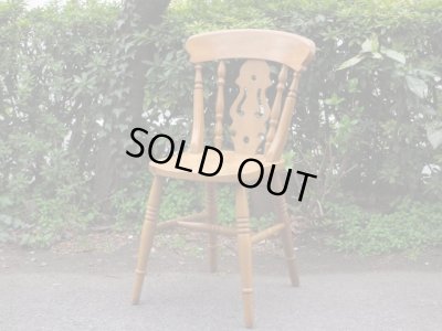画像1: イギリス製 フィドルチェア 椅子