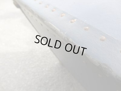 画像13: ヴィンテージ トランク 紺 船箱