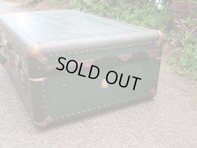 画像6: ヴィンテージ トランク 緑