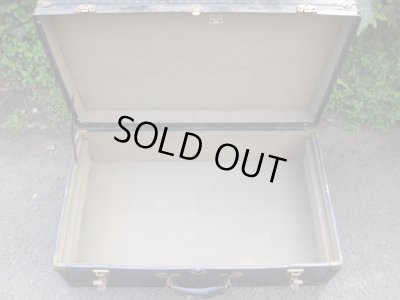 画像10: ヴィンテージ トランク 紺 船箱