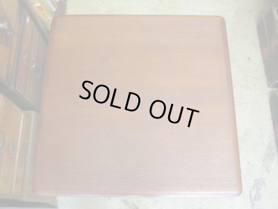 画像2: 北欧デザイン チーク材のローテーブル