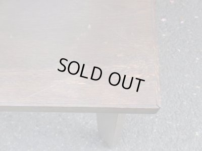 画像4: 昭和レトロ 楢材ダイニングテーブル 机