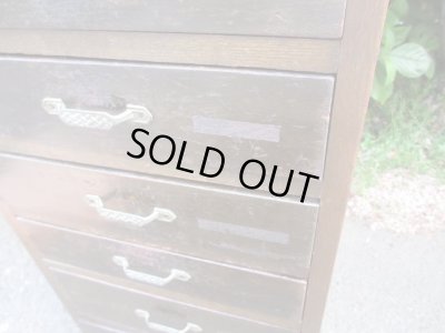 画像13: 昭和レトロ 8杯引出し ドロワー