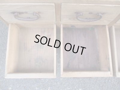 画像11: ヴィンテージ 13杯引出し ドロワー 昭和レトロ