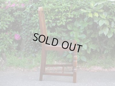 画像2: ヴィンテージ オーク材のダイニングチェア （2） 椅子