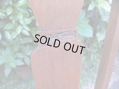 画像8: ヴィンテージ オーク材のダイニングチェア （2） 椅子