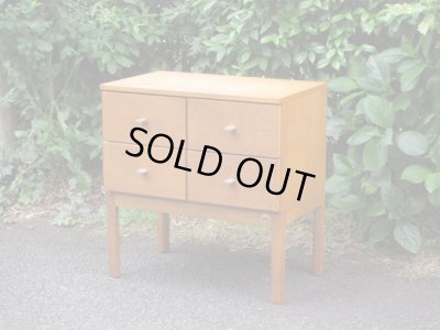 画像2: 古い ナラ材キャビネット MOBELTOKO