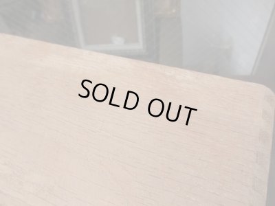 画像7: 古い楢材の4杯小引出し