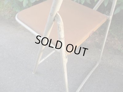 画像10: オールドマルニ フォールディングチェア パイプ椅子 折りたたみ(4)