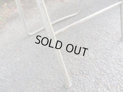 画像11: オールドマルニ フォールディングチェア パイプ椅子 折りたたみ(4)