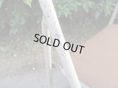 画像11: オールドマルニ フォールディングチェア パイプ椅子 折りたたみ(5)