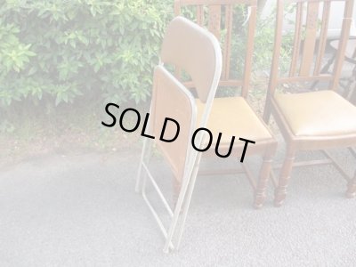 画像15: オールドマルニ フォールディングチェア パイプ椅子 折りたたみ(4)