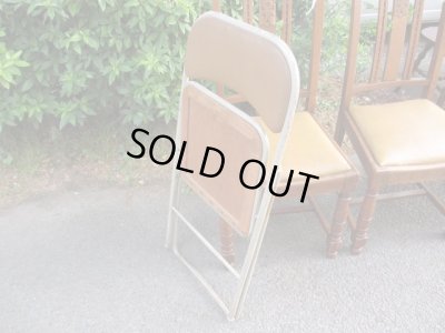 画像15: オールドマルニ フォールディングチェア パイプ椅子 折りたたみ(5)