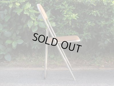 画像3: オールドマルニ フォールディングチェア パイプ椅子 折りたたみ(3)