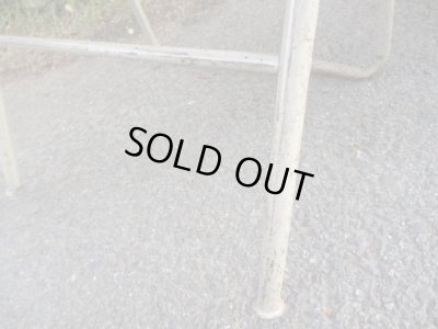 画像13: オールドマルニ フォールディングチェア パイプ椅子 折りたたみ(5)