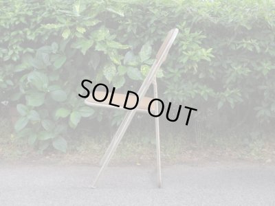 画像3: オールドマルニ フォールディングチェア パイプ椅子 折りたたみ(5)