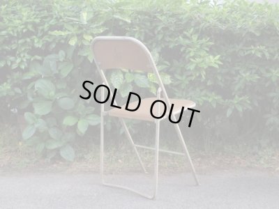 画像4: オールドマルニ フォールディングチェア パイプ椅子 折りたたみ(5)