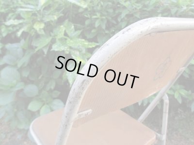 画像8: オールドマルニ フォールディングチェア パイプ椅子 折りたたみ(5)