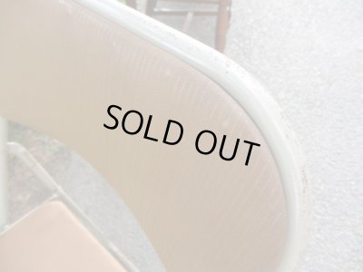 画像7: オールドマルニ フォールディングチェア パイプ椅子 折りたたみ(5)