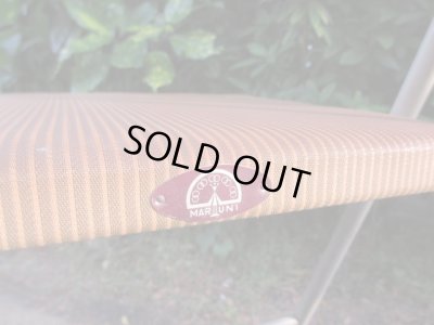 画像5: オールドマルニ フォールディングチェア パイプ椅子 折りたたみ(3)