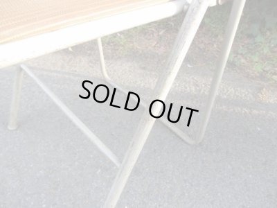 画像13: オールドマルニ フォールディングチェア パイプ椅子 折りたたみ(3)