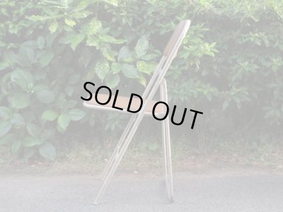 画像3: オールドマルニ フォールディングチェア パイプ椅子 折りたたみ(4)