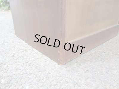 画像10: 古い10杯引き出し 桜材 前桑 ドロワー