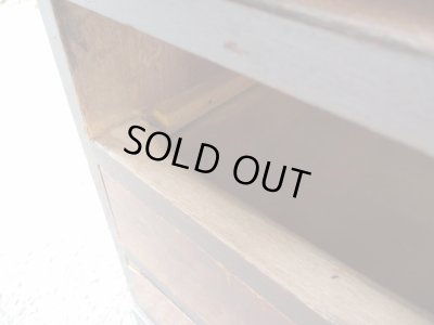 画像16: 古い10杯引き出し 桜材 前桑 ドロワー