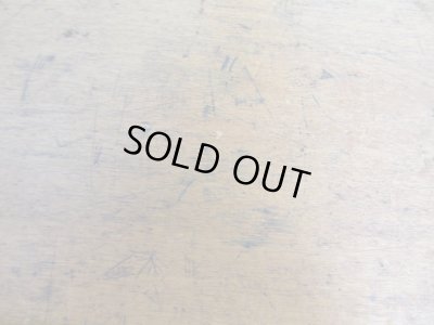 画像6: 昭和レトロ 古い木製の学校机 デスク