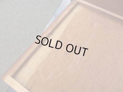 画像17: 昭和レトロ 拡張式の木製作業台 デスク