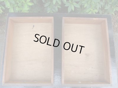 画像16: 昭和レトロ 拡張式の木製作業台 デスク