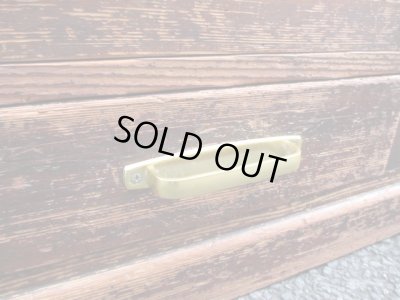 画像10: ダイヤガラスの本箱 キャビネット