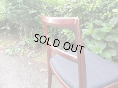 画像7: 北欧デザイン ローズウッドのダイニングチェア(2)