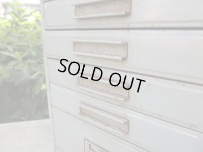 画像7: 古いメタル製小引出し ドロワー インダストリアル