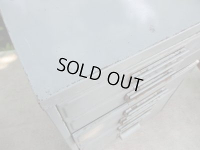 画像6: 古いメタル製小引出し ドロワー インダストリアル