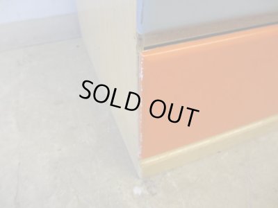 画像9: レトロポップな4段チェスト 引出し