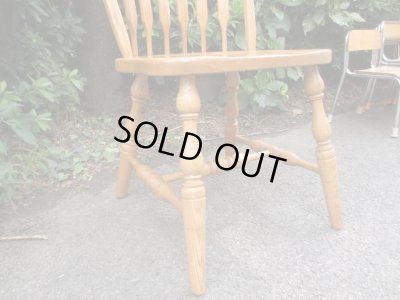 画像6: カナダ製 オーク材ウィンザーチェア 椅子